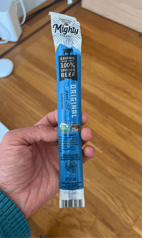 Organic Valley Mighty Organic 100% Grass Fed Beef Original Meat
