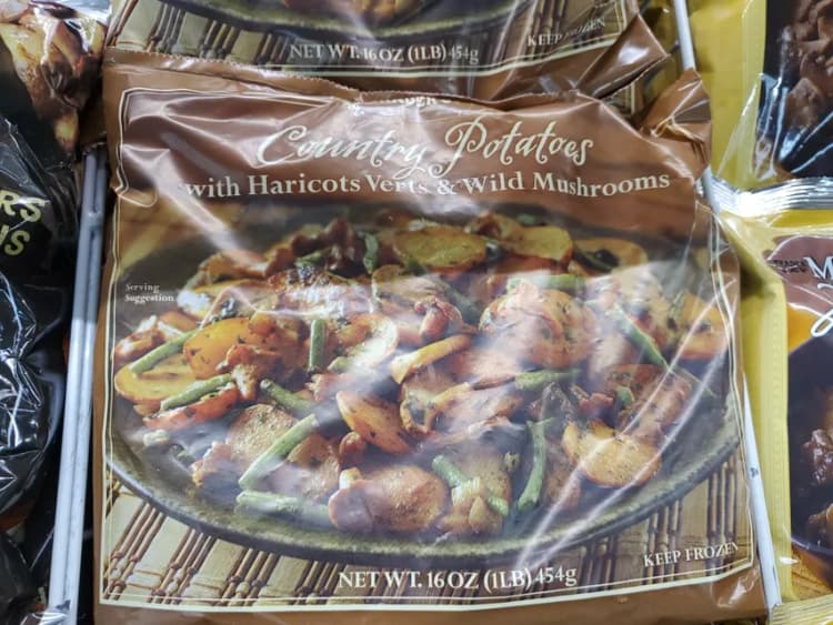 Trader Joe'S Country Potatoes With Haricots Verts & Wild Mushrooms