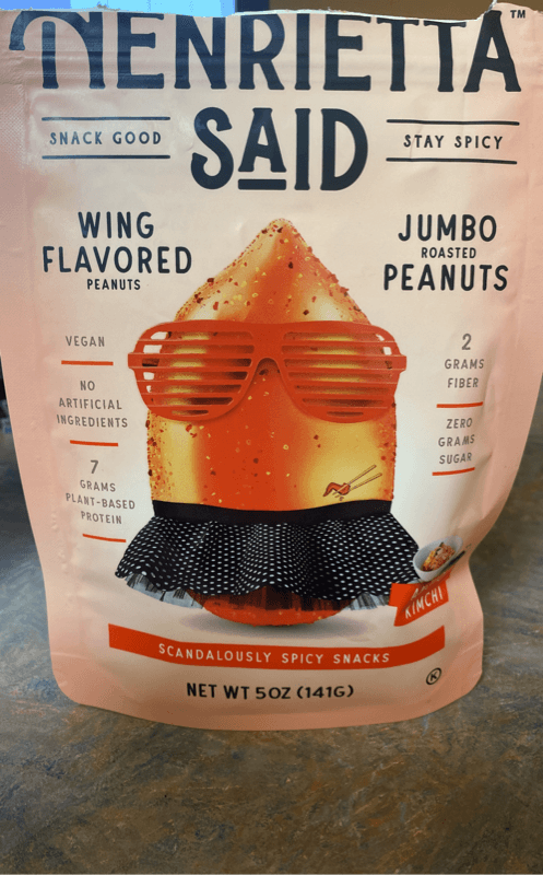 Henrietta Said Wing Flavored Peanuts & Jumbo Roasted Peanuts