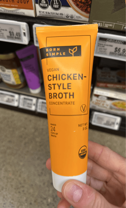 Born Simple Vegan Chicken-Style Broth Concentrate