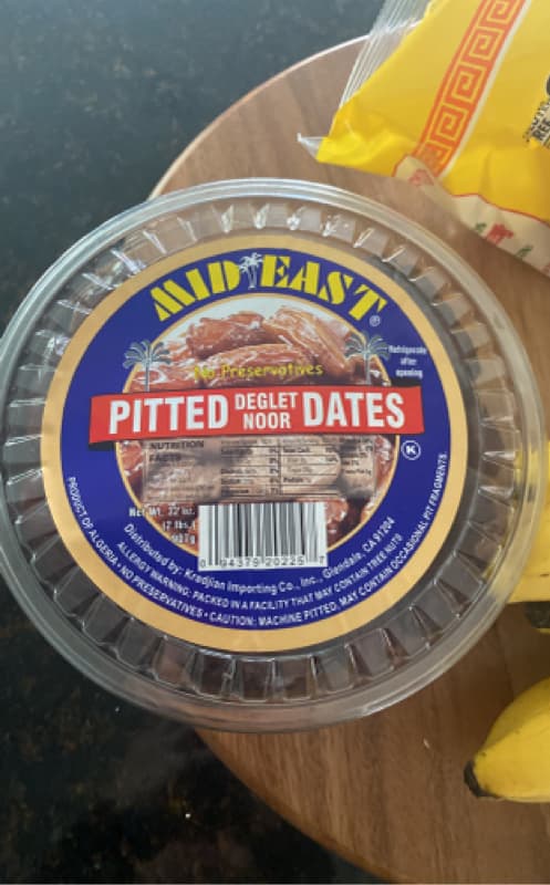 Mid East Pitted Deglet Noor Dates