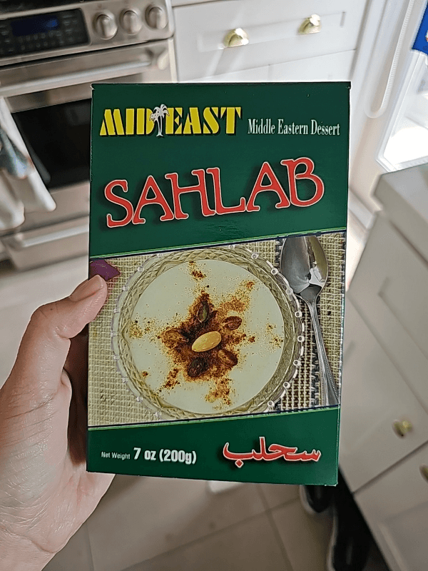 Mid East Middle Eastern Dessert Sahlab