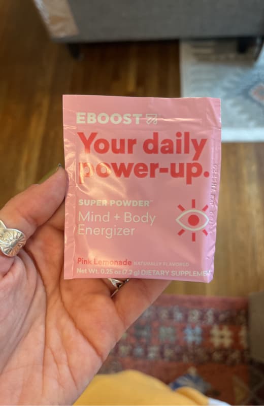 Eboost Pink Lemonade Super Powder