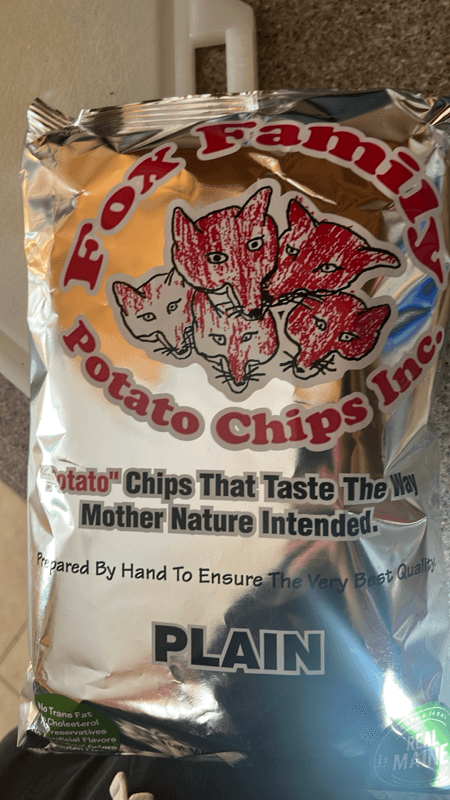 Fox Plain Potato Chips