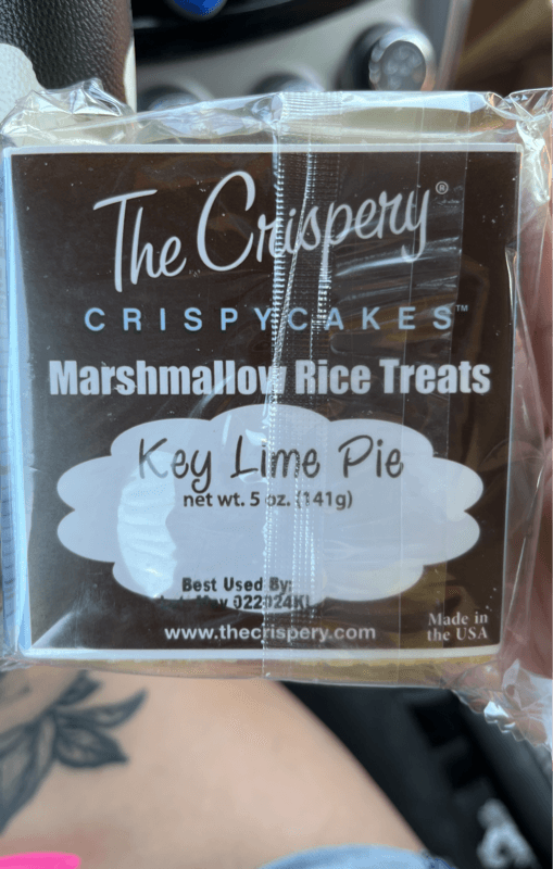 The Crispery Crispycakes Marshmallow Rice Treats Key Lime Pie
