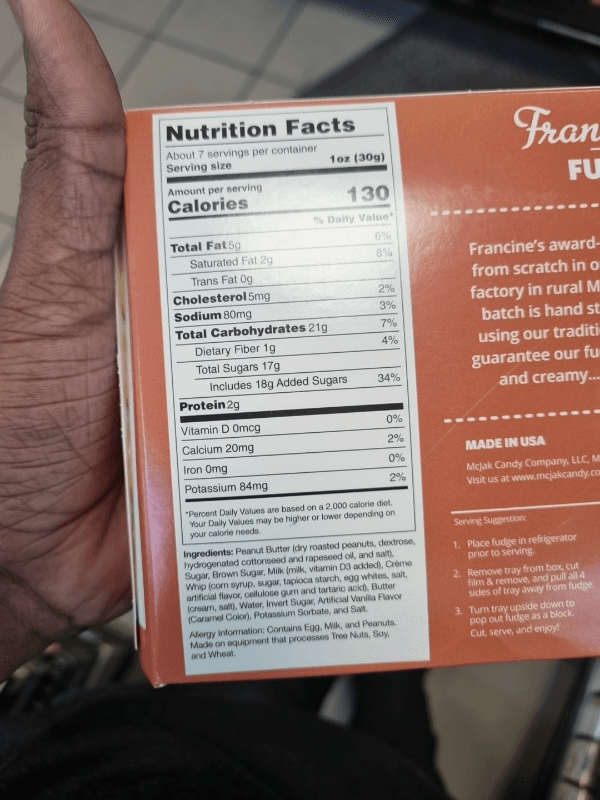 Francine'S Peanut Butter Fudge