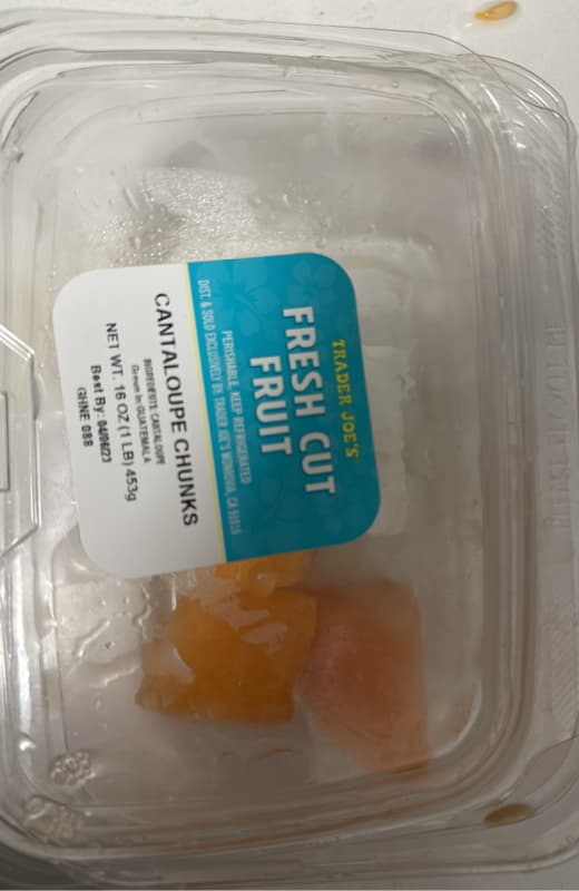 Trader Joe'S Fresh Cut Fruit, Cantaloupe Chunks