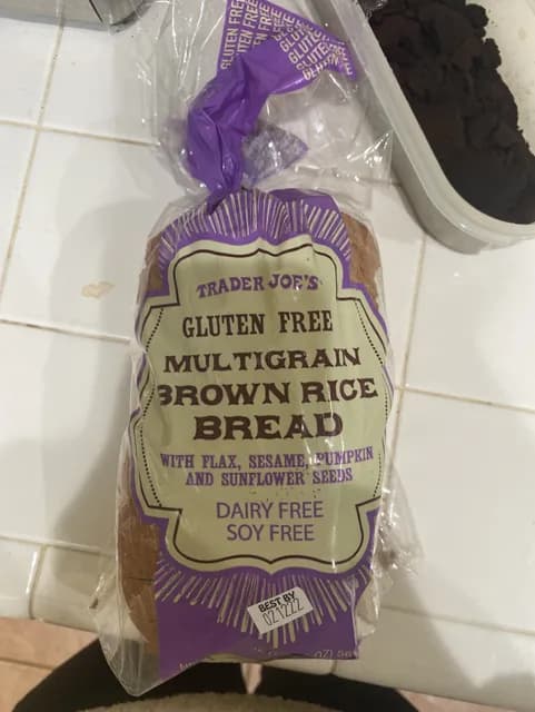 Trader Joe's Gluten Free Multigrain Brown Rice Bread