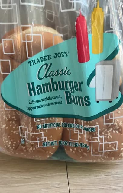 Trader Joe'S Classic Hamburger Buns