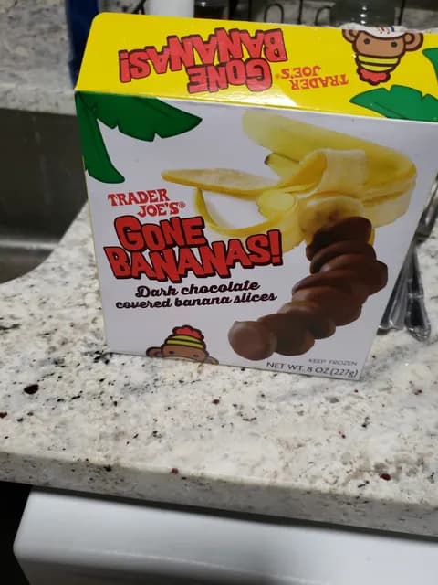 Trader Joe's Gone Bananas! Dark Chocolate Covered Banana