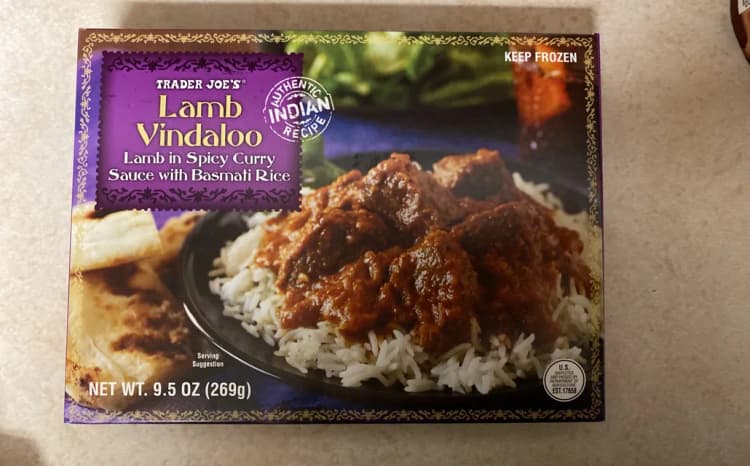 Trader Joe'S Lamb Vindaloo