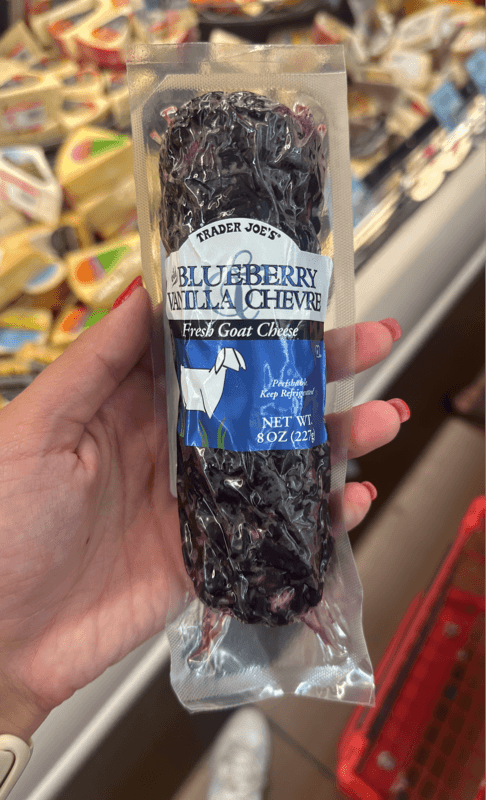 Trader Joe'S Blueberry Vanilla Chevre Fresh Goat Cheese