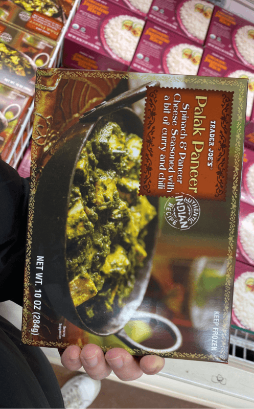 Trader Joe'S Palak Paneer