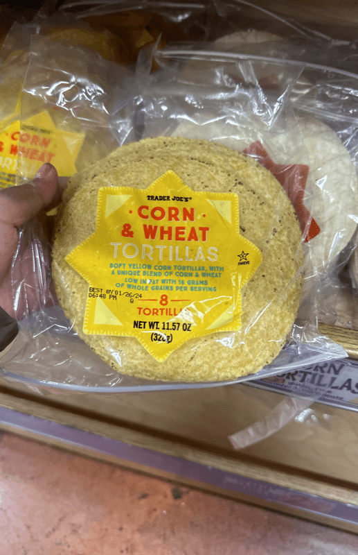 Trader Joe'S Corn & Wheat Tortillas