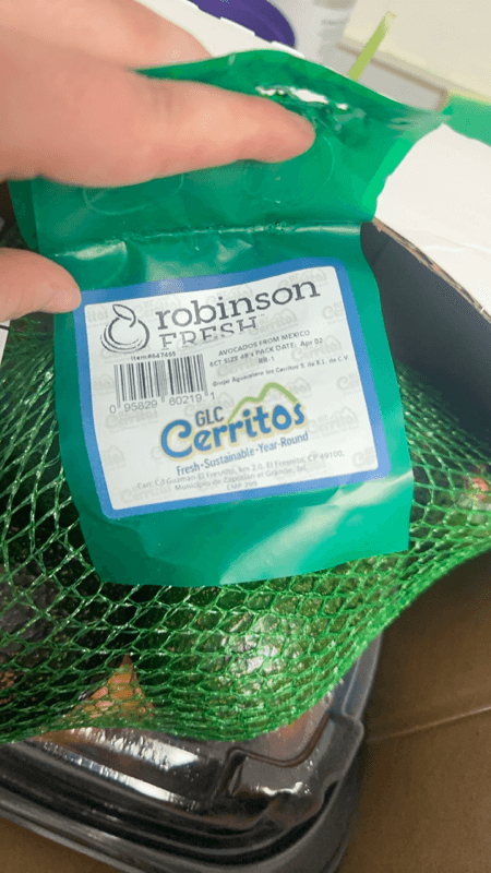 Robinson Fresh Glc Cerritos Avocados