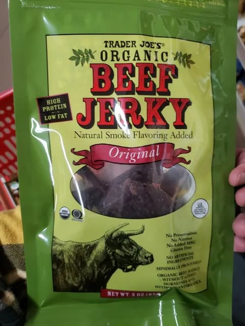 Trader Joe's Organic Original Beef Jerky