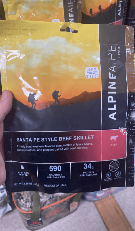 Alpineaire Foods Santa Fe Style Beef Skillet