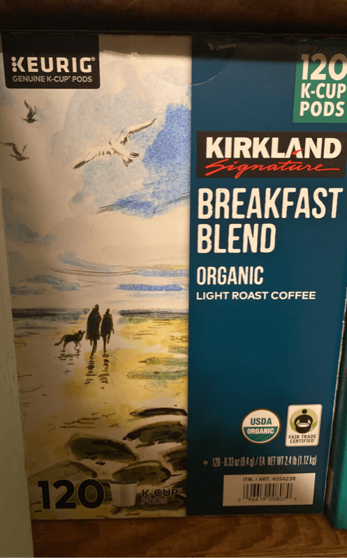 Kirkland Signature Breakfast Blend Organic Light Roast Coffee