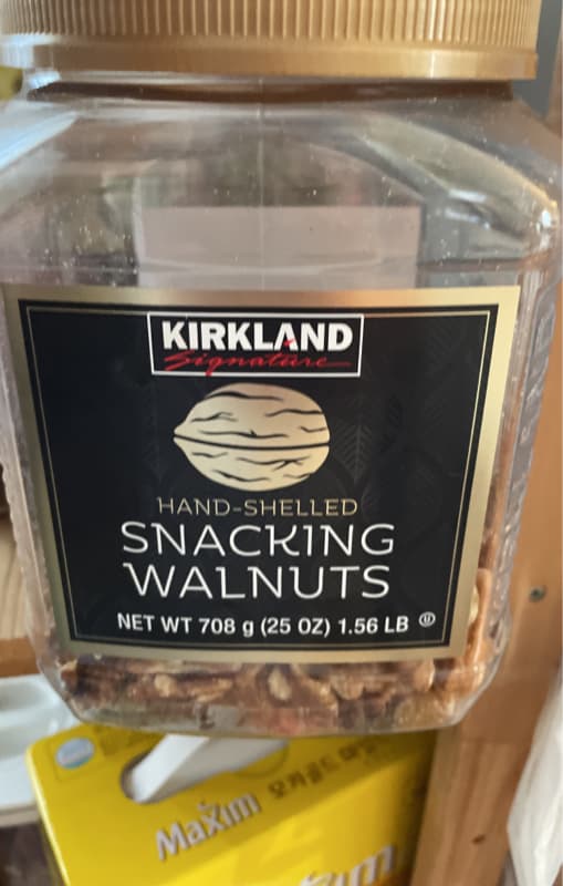 Kirkland Signature Hand-Shelled Snacking Walnuts