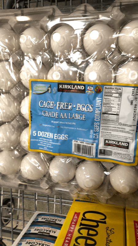Kirkland Signature Cage·Free·Eggs Grade Aa Large