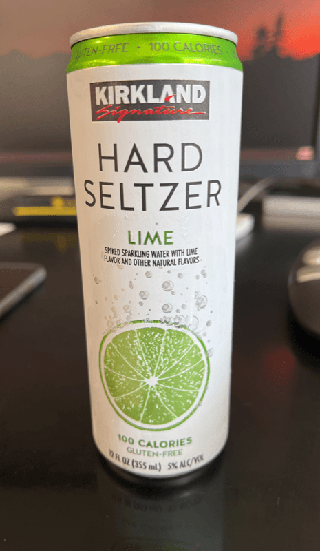 Kirkland Signature Lime Hard Seltzer