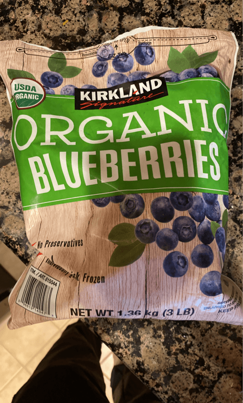 Kirkland Signature Organic Blueberries