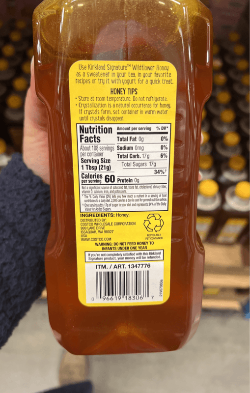 Kirkland Signature Wildflower Honey