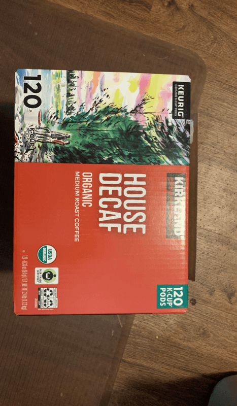 Kirkland Signature House Decaf Organic Medium Roast Coffee