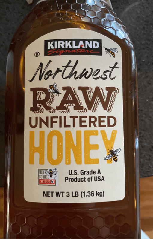 Kirkland Signature Northwest Raw Unfiltered Honey