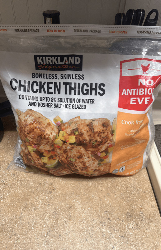 Kirkland Signature Boneless, Skinless Chicken Thighs