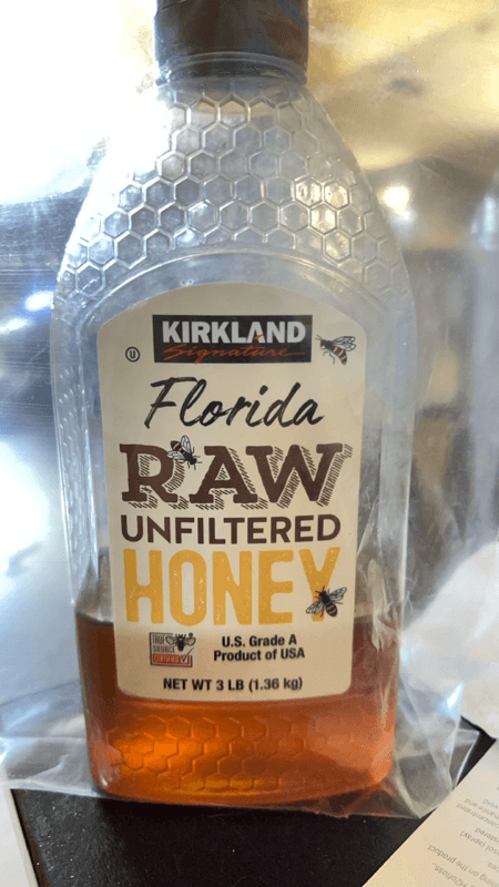 Kirkland Signature Florida Raw Unfiltered Honey
