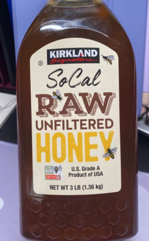 Kirkland Signature Socal Raw Unfiltered Honey