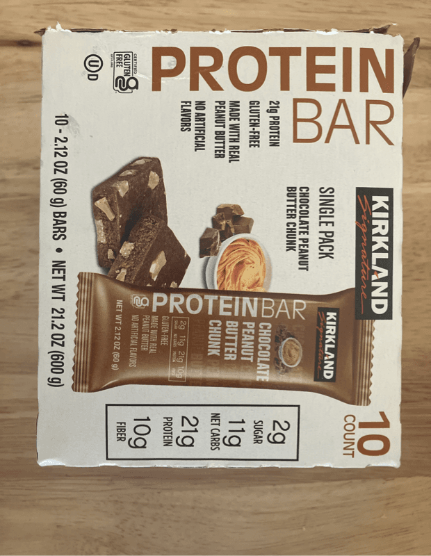 Kirkland Signature Protein Bar Chocolate Peanut Butter Chunk