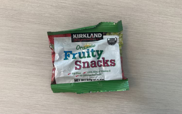 Kirkland Signature Organic Fruity Snacks