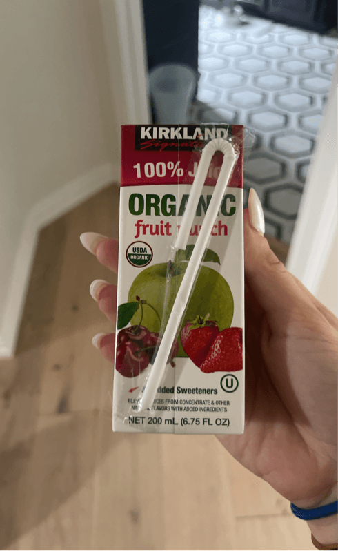 Kirkland Signature Organic Fruit Punch