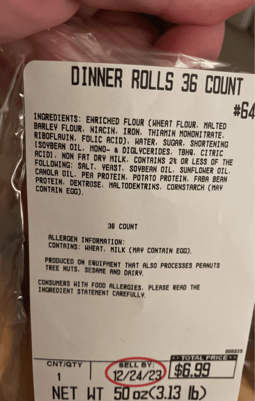 Kirkland Signature Dinner Rolls