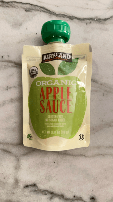 Kirkland Signature Organic Apple Sauce