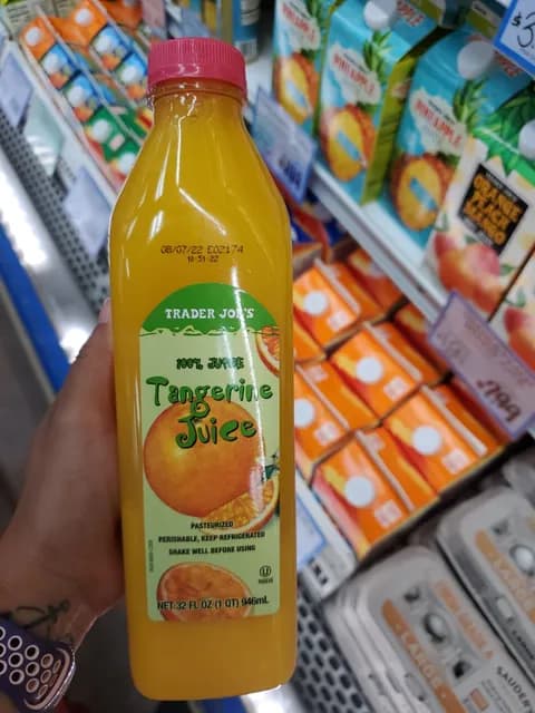 Trader Joe'S 100% Tangerine Juice