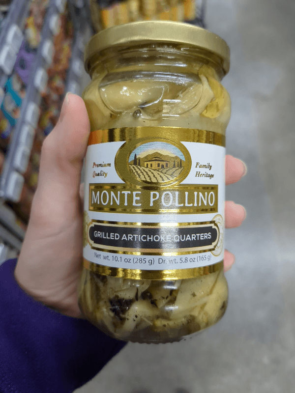 Monte Pollino Grilled Artichoke Quarters