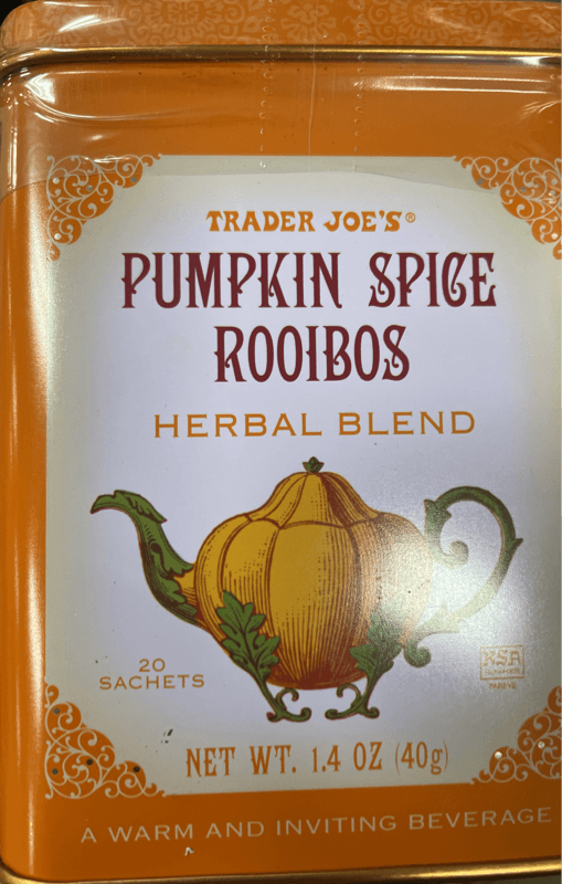 Trader Joe'S Pumpkin Spice Rooibos Herbal Blend