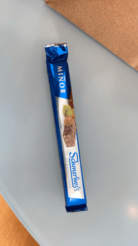 Schmerling'S Minor Swiss Milk Chocolate Confectionary With Roasted Hazelnut Chips