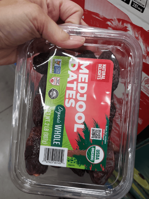 Natural Delights Organic Whole Medjool Dates
