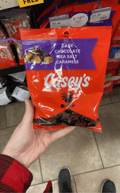 Casey'S Dark Chocolate Sea Salt Caramels