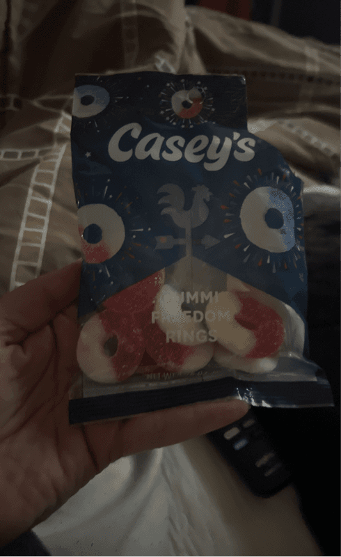 Casey'S Gummi Freedom Rings