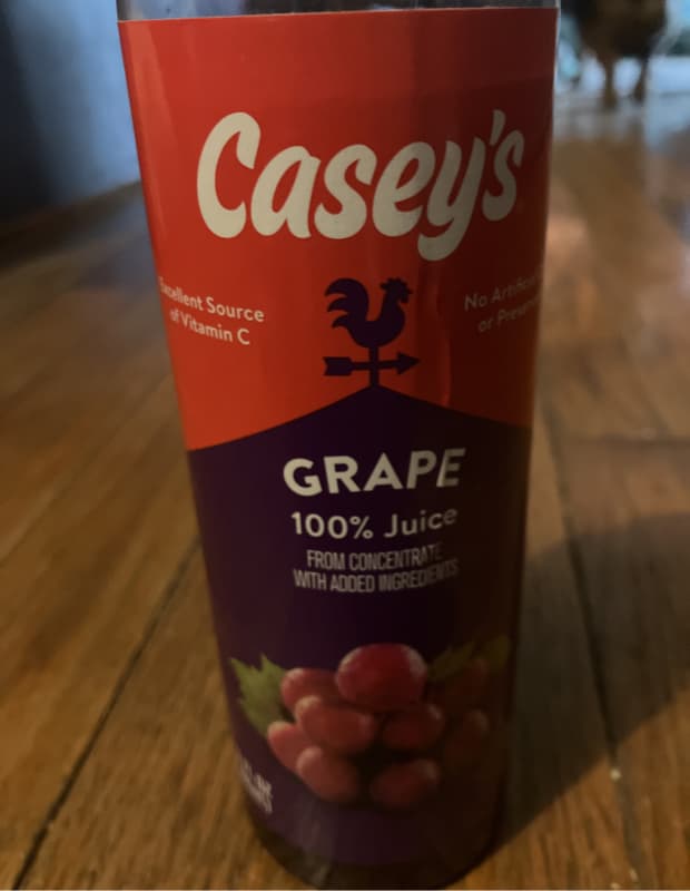 Casey'S Grape 100% Juice