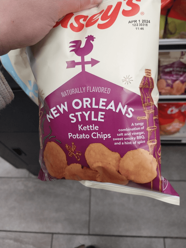 Casey'S New Orleans Style Kettle Potato Chips