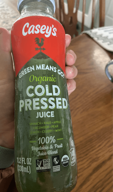 Casey'S Organic Cold Pressed Juice
