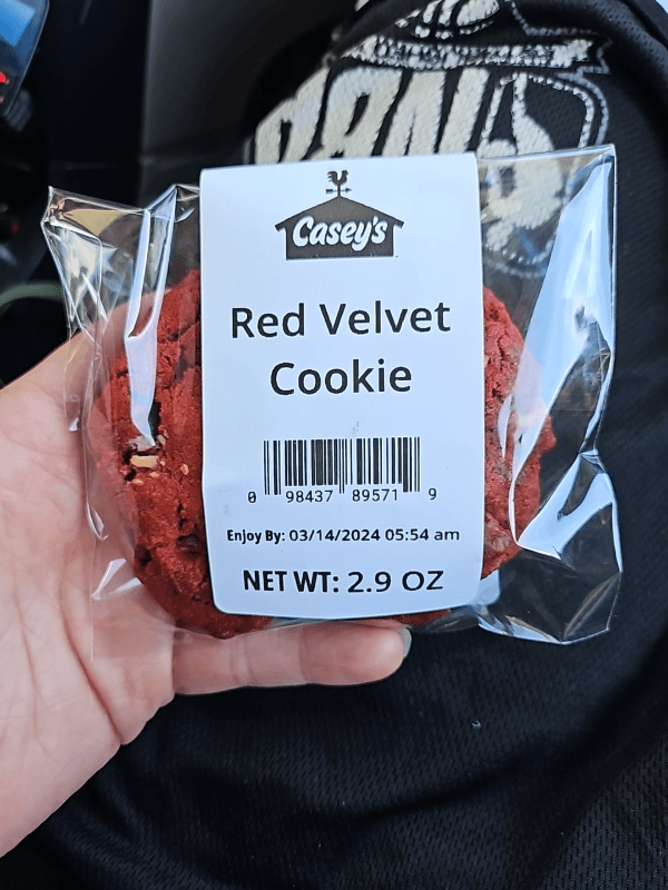 Casey'S Red Velvet Cookie