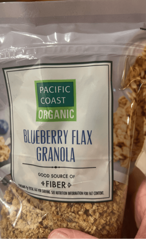 Pacific Coast Organic Blueberry Flax Granola