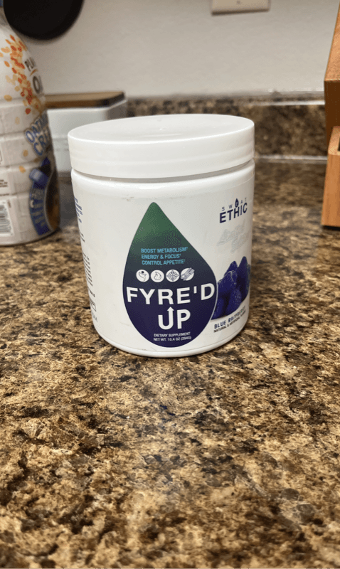 Sweat Ethic Fyre'D Uo Blue Raspberry Flavor